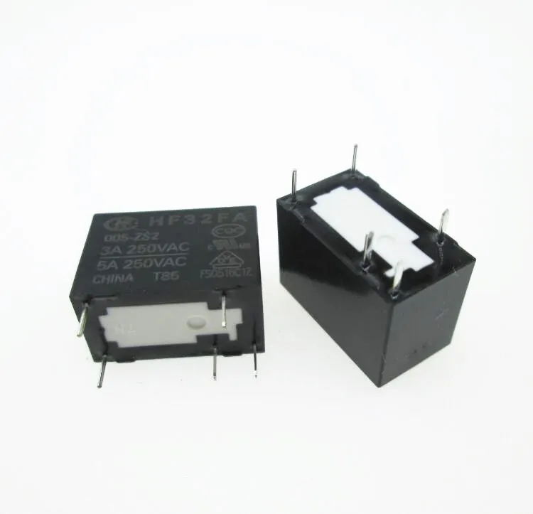 

HOT NEW 5V relay HF32FA 005-ZS2 JZC-32FA 005-ZS2 HF32FA-005-ZS2 JZC-32FA-005-ZS2 5V 5VDC DC5V 3A 250VAC 5PIN