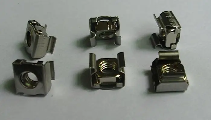 Гайка для клетки M5 1 стандарт PEM. Сделано в Китае Φ|cage nut|m5 cage nutnut nut |