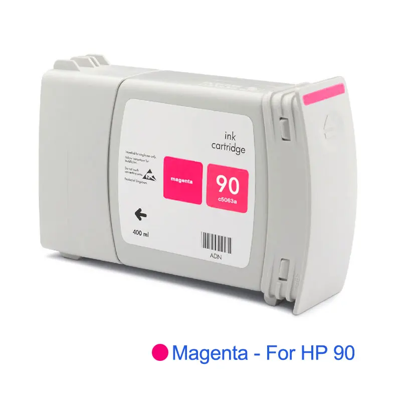 Ocinkjet для HP 90 Восстановленный картридж с чернилами Designjet 4000 4000ps 4020 4500 4520 новейшим