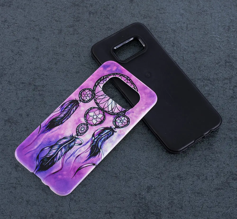 Чехол для телефона Samsung Galaxy S8 S 8 G950 G950F G950FD модный окрашенный ТПУ Мягкий