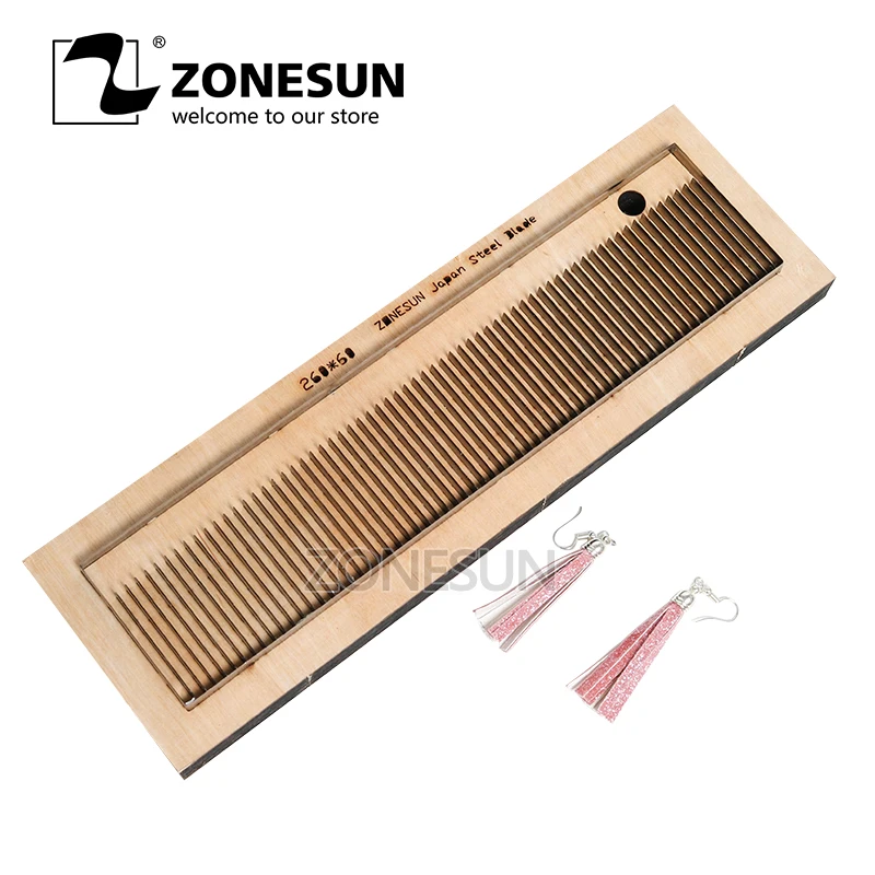 ZONESUN 260 г. изготовленные на заказ кожаные режущие формы сделай сам ремесло