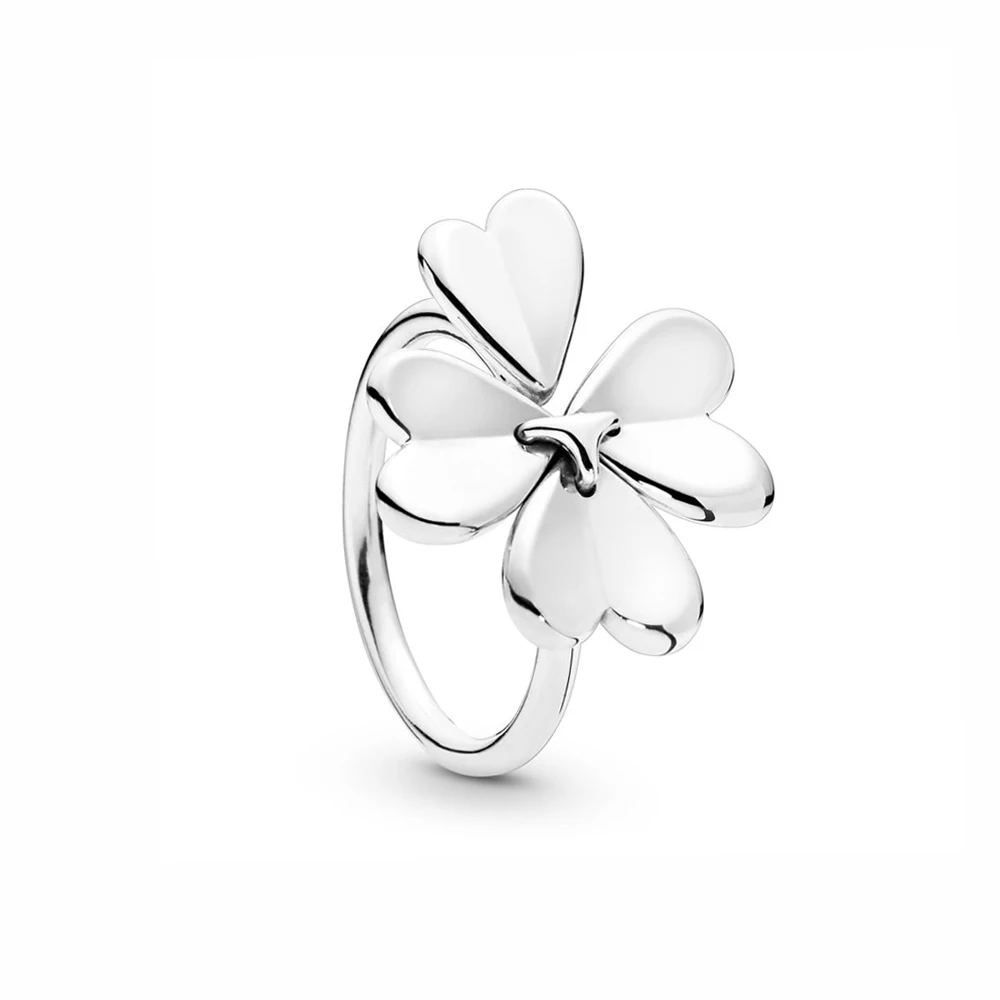 

Ajax Fashionable White Flower Shape Rings Jewelry Women Engagement 100% 925 Sterling Silver Ring For Women