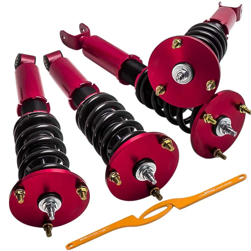 Красный комплект подвески Coilover для Toyota Supra Base Twin Turbo 1993 1996 1997 1998 Adj. Стойка