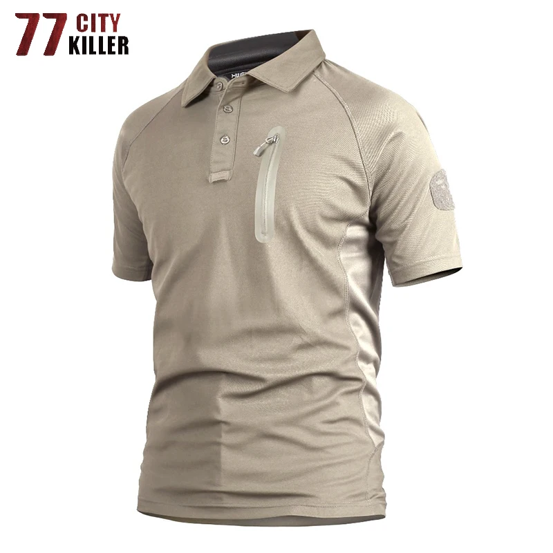 

77City Killer Tactical Military T Shirt Men Summer Quick Drying Army Camouflage T-shirt Male Breathable Short Sleeve T Shirts