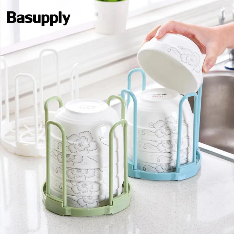 Basupply 1 шт. подставка для миски слива воды органайзер посуды кухонная стойка