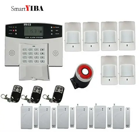 SmartYIBA GSM домашняя интеллектуальная система охранной сигнализации беспроводной SMS
