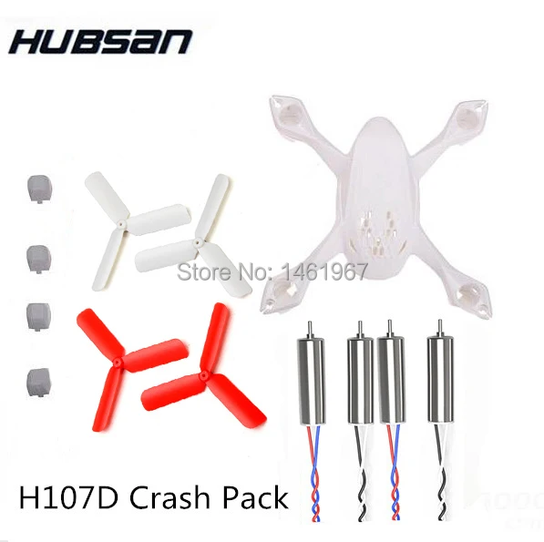 

3-листовые пропеллеры! Hubsan x4 H107D RC Квадрокоптер запасные части аварийный пакет двигатели лопасти и т. д. VS H107C Drone