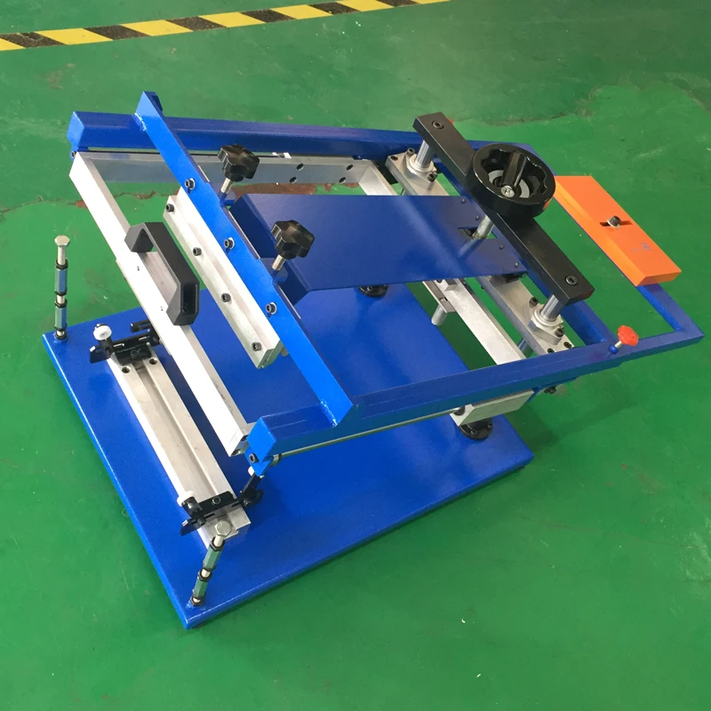 

manual operation single color label printing plastic cup printing machine