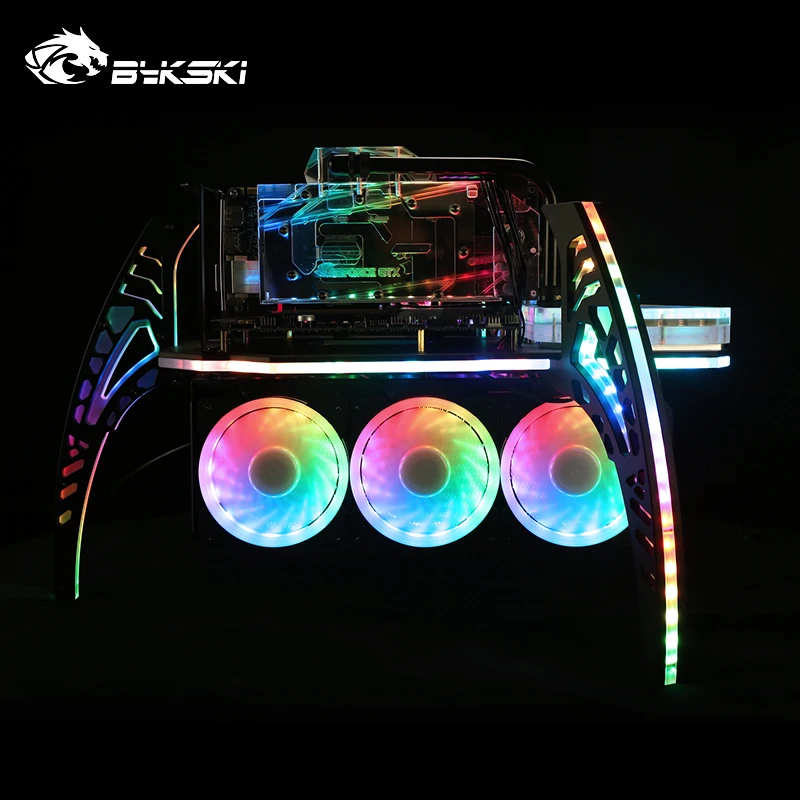Чехол для навигатора Bykski COBRA водная плата 12 в RGB/5 В материнская AURA синхронизация с