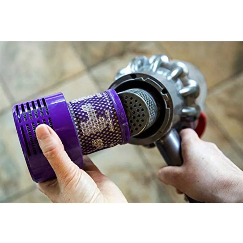Моющийся большой фильтр для Dyson V10 Sv12 Циклон животного абсолютный полный чистый беспроводной пылесос, заменить приспособление для чистки воздуходува