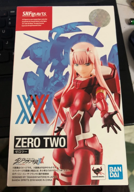 100% Original BANDAI SPIRITS Tamashii Nations S.H. Figuarts SHF Action Figure - Zero Two from &quotDARLING in the FRANXX&quot | Игрушки и