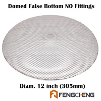12 305mm stainless steel domed false bottom no fittings homebrew mash tun cooler beer brewing all grain brewing partshopback