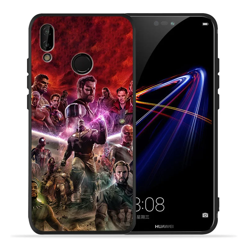 Роскошный Марвел Мстители Грут для huawei P8 P10 P20 P30 mate 10 20 Honor 8 8X 8C 9 10 Lite Plus Pro Чехол Coque Etui Funda