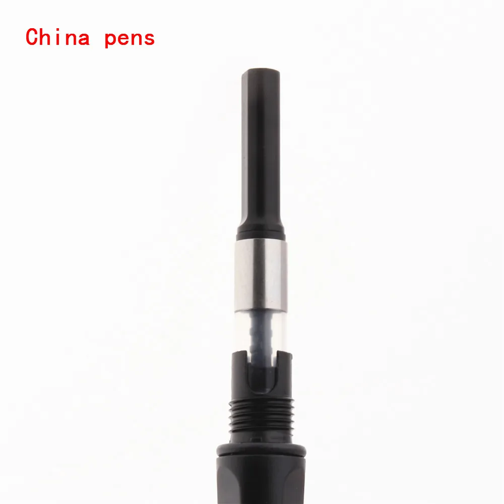 Роскошный Jinhao 878 матовый черный английский каллиграфия Duckbill параллельное искусство ручка цветок тело плоский перо Тибетский арабский авторучка