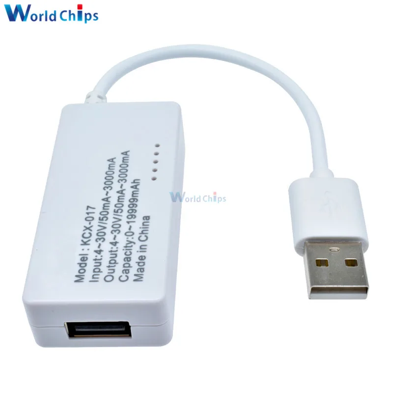 USB детектор с ЖК дисплеем вольтметр амперметр для мобильного зарядного