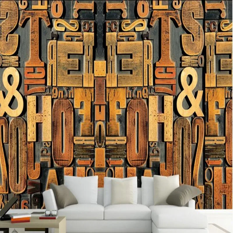 Wellyu индивидуальное искусственное дерево гравировка английский 3D письмо