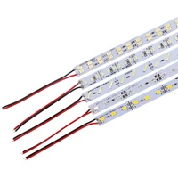 10pc led bar light hard strip light aluminum 12v 50cm 8520 7020 5630 4014 super bright rigid led light strip 3672led cold white
