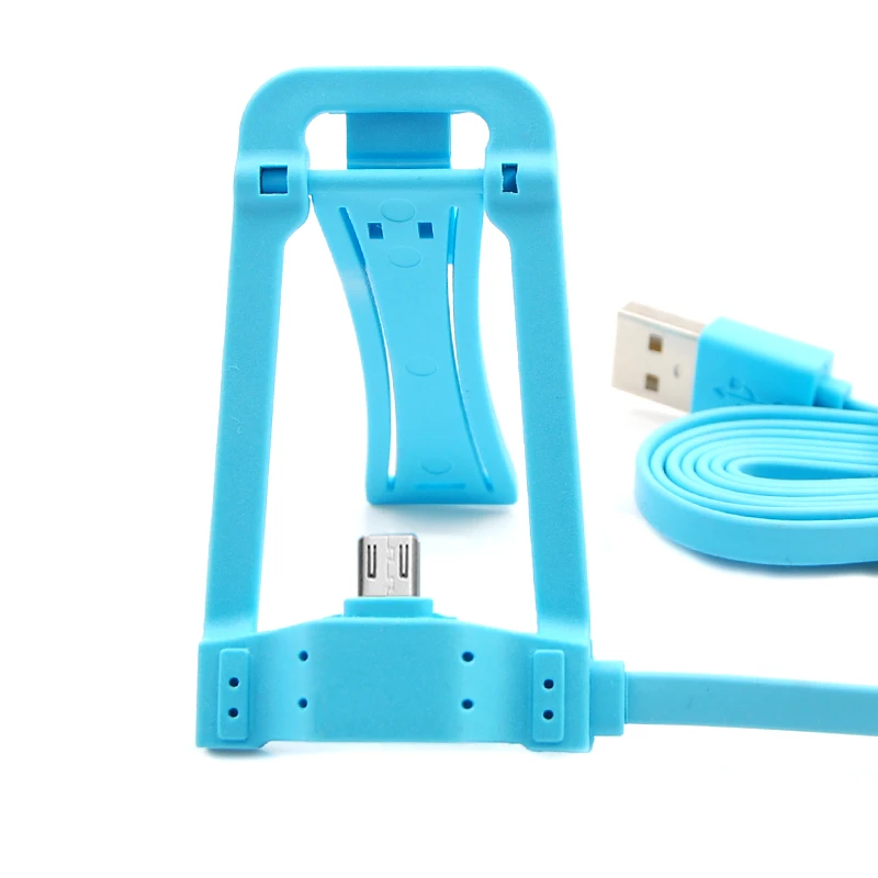 Hotr Android IOS зарядный держатель док станция Mirco usb кабель подставка для брекетов