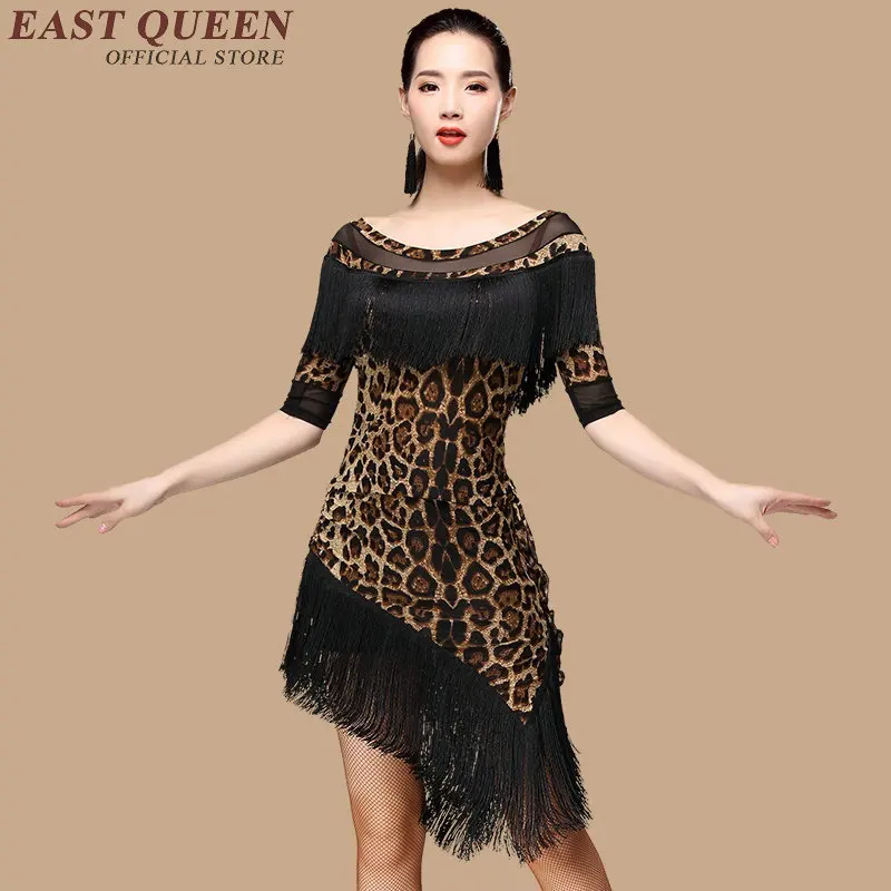 Женские костюмы для латиноамериканских танцев привлекательное Сетчатое платье