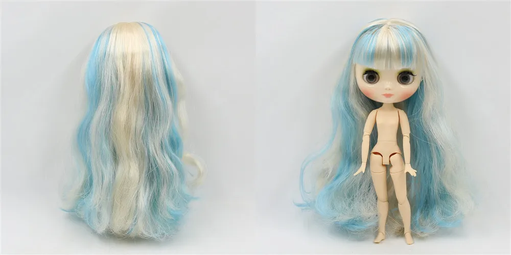 Парики для головы middie blyth, включая endoconch серии для 20 см, Заводская кукла Middle blyth