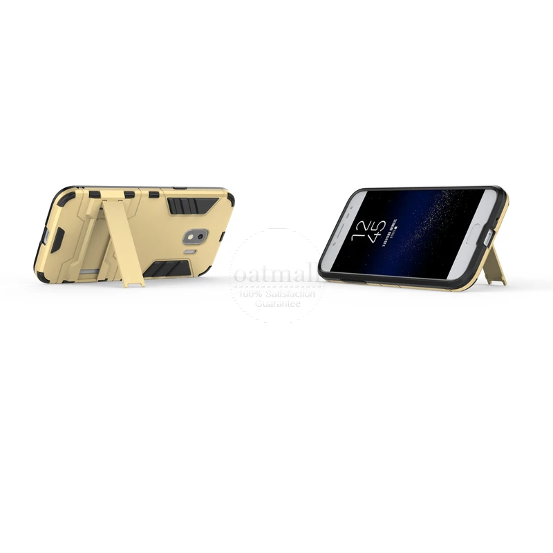 Новый двойной слой Жесткая Гибридный Броня задняя крышка для Samsung Galaxy J2 Pro 2018