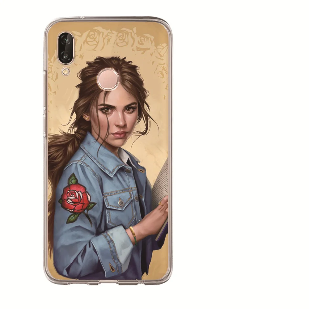 Чехол для телефона Huawei Nova 3i 2 Plus Y5 2018 Y6 II Pro Y7 P Smart P8 P9 Lite Etui Luxury Princess Белоснежка