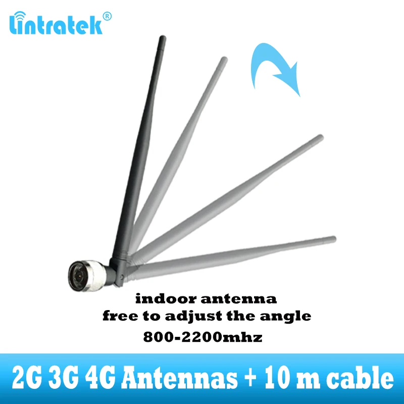 Lintratek 2g 3g 4g gsm репитер 900 dcs lte 1800 wcdma 2100 cellular усилитель сигнала связи Усилитель 2