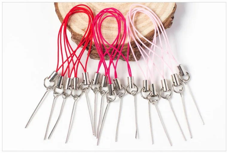 Красочные Черный Веревка телефон брелок девять Pin подвеска Подвески DIY ювелирных