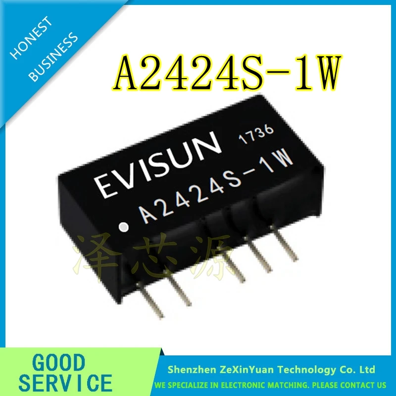 

2PCS/LOT A2424S-1W A2424S SIP-5 NEW