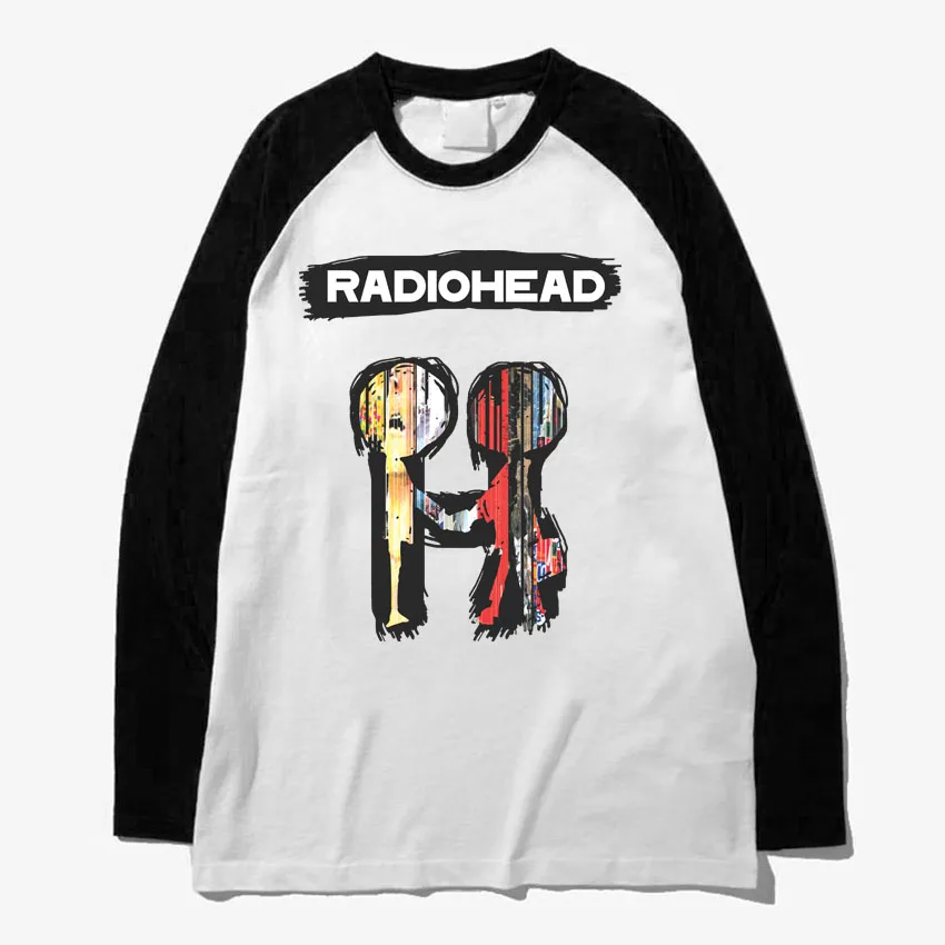 Radiohead wish you WAS here rock n ролл модная мужская и женская футболка с длинными рукавами |