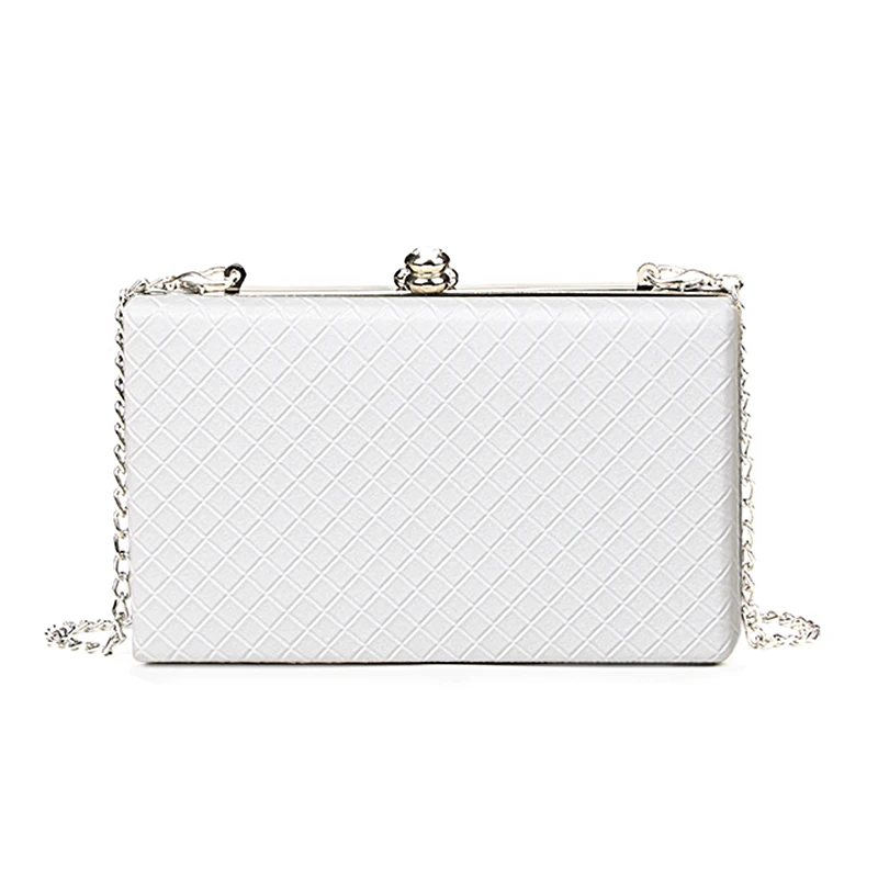 

Beaocly Knitting Women Clutch Large Size Handbag New Diamonds Fashion Women Shoulder Bag Chain Crossbody Bag For Women Phone Bag