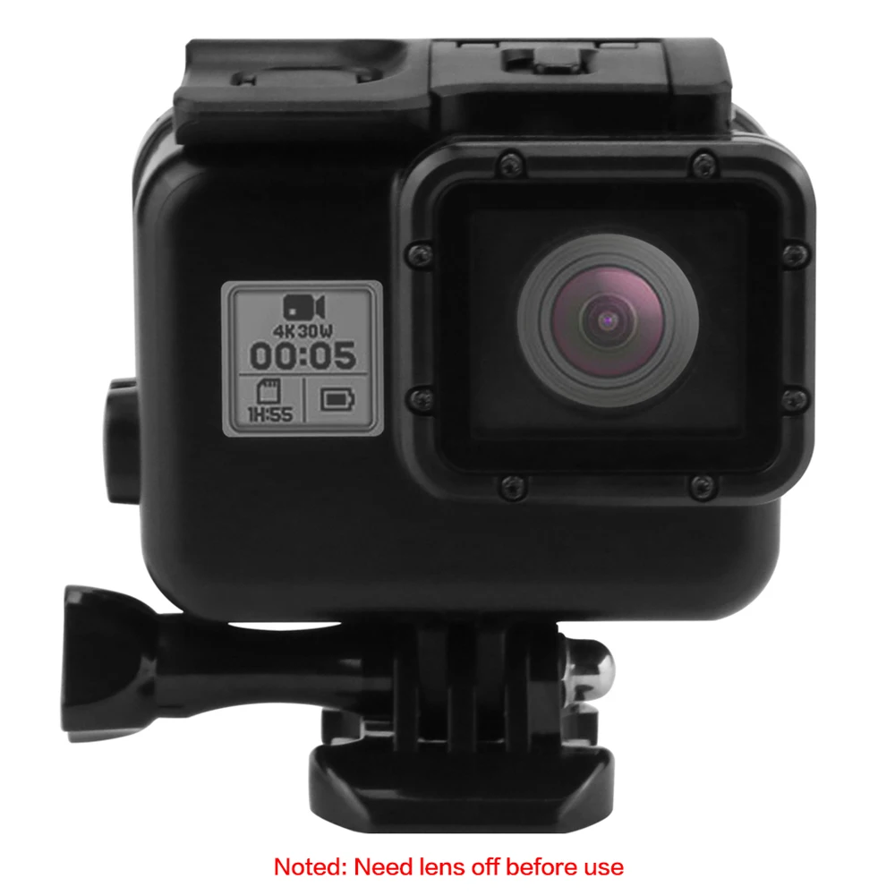 Черный водонепроницаемый чехол для камеры GoPro Hero5 HERO 5 Hero аксессуары экшн камеры|for