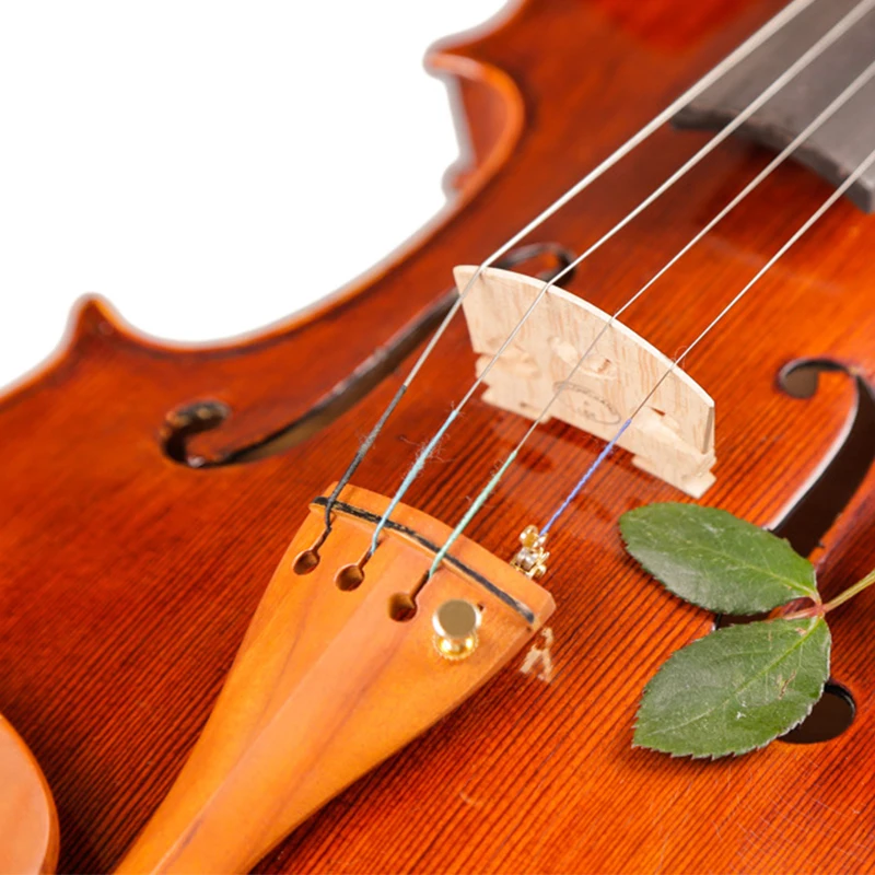 4/4 профессиональная скрипка ручной работы с натуральным узором