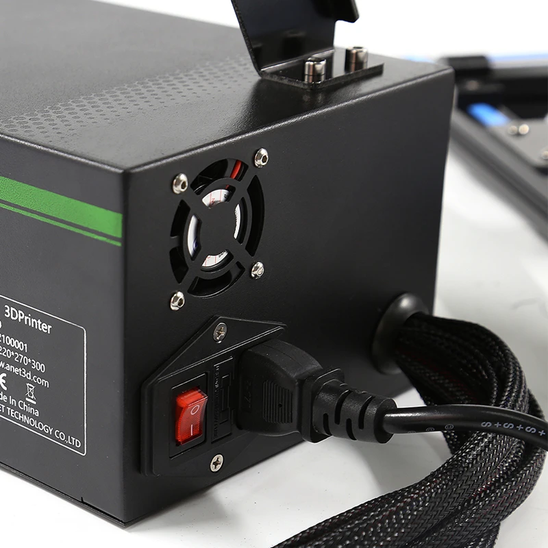 Anet E10 3D принтер легко монтажные алюминиевые рамы DIY Kit Качество Горячей кровати ЖК