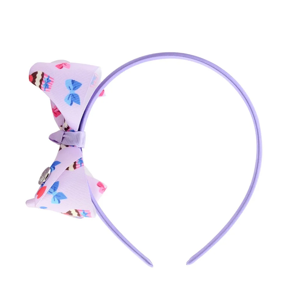 4 inch Kids Bow Unicorn Headbands Children Headwear Photo Props Party Hair Hoop Cute Girls JOJO Hairbands Accessories |