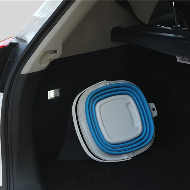 10 л Силиконовое ведро для пешего туризма/рыбалки/складное кубическое мойки