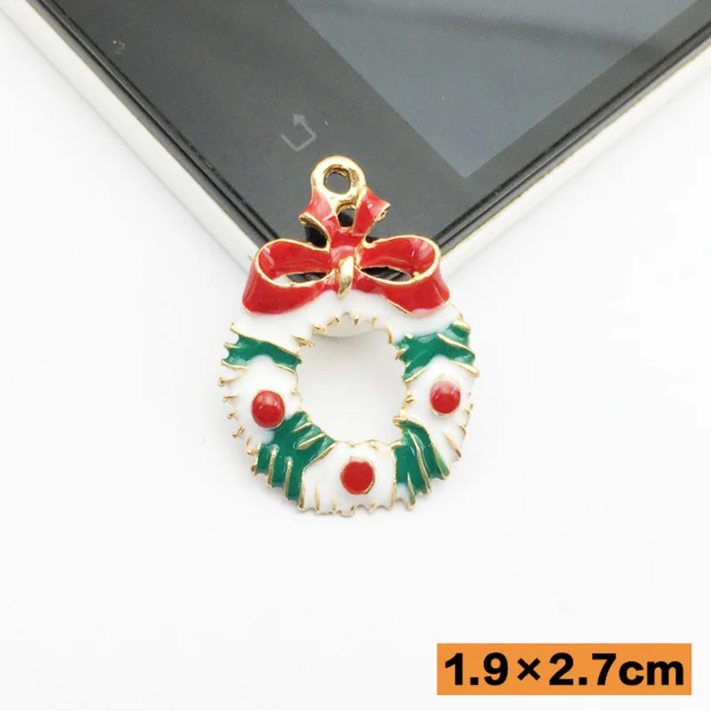 REGELIN, 19 шт./лот, набор для украшения рождественской елки, Маленькая подвеска, Золотой шарм, ободок, установка кабошона, УФ-амулеты из смолы