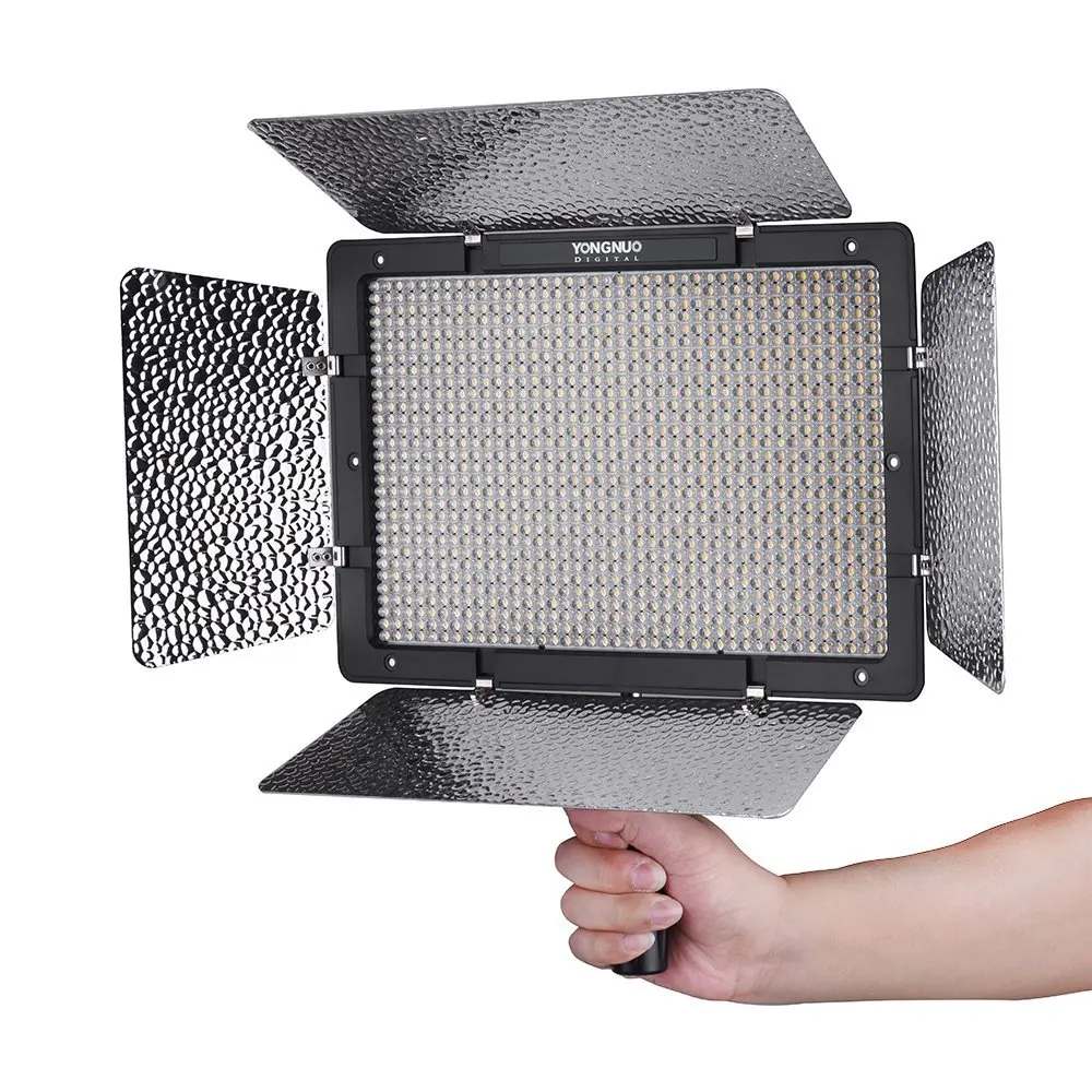 YONGNUO YN1200 Светодиодная лампа 1200 фотографическое Освещение 3200 K-5500 K фотостудия DSLR