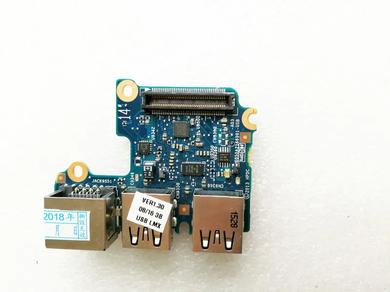 Оригинальный Для HP ProBook 640 645 G1 USB сетевой интерфейс 738400 001 6050A2566901 A03|Звуковые карты|