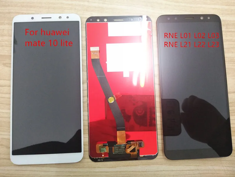 Для HUAWEI Mate 10 Lite LCD сенсорный экран с рамкой Оригинальный дисплей Huawei ЖК Nova 2i RNE L21