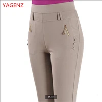 pants spring summer 2018 womens high quality large size cargo pants leisure high waist womens trousers stretch thin bn3625