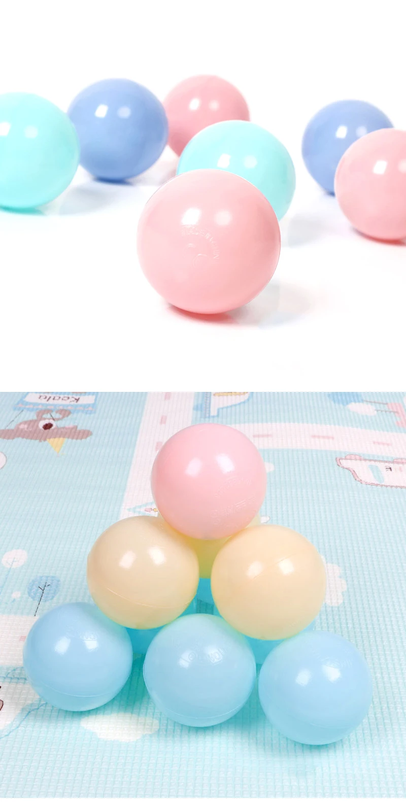 50pcs/Lot Plastic Ocean Ball Pits Bath Water Pool Toys Baby Kids Swim Pool Pit Toy Outdoor Fun Sports Play Toys Soft Tent