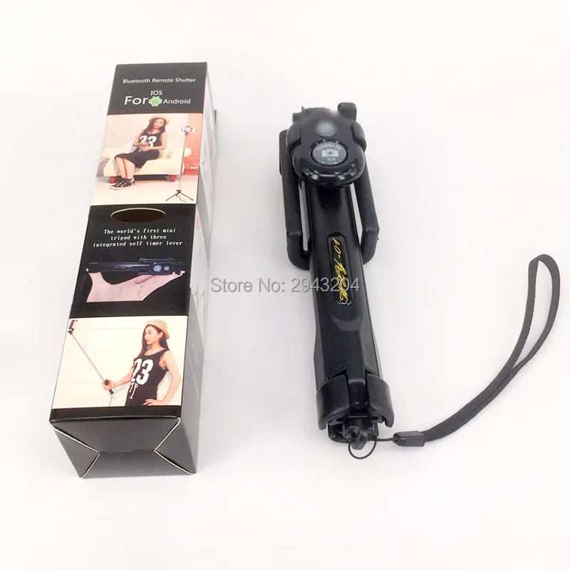Portable Bluetooth Selfie Stick in Tripod For iPhone 4 5 6 7 Samsung Galaxy Android Wireless Control Hands Free | Электроника