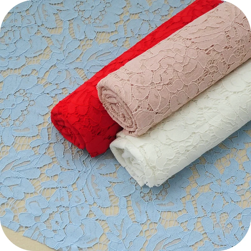 Черные белые синие цвета новейший дизайн кружевная ткань цветок сделай сам