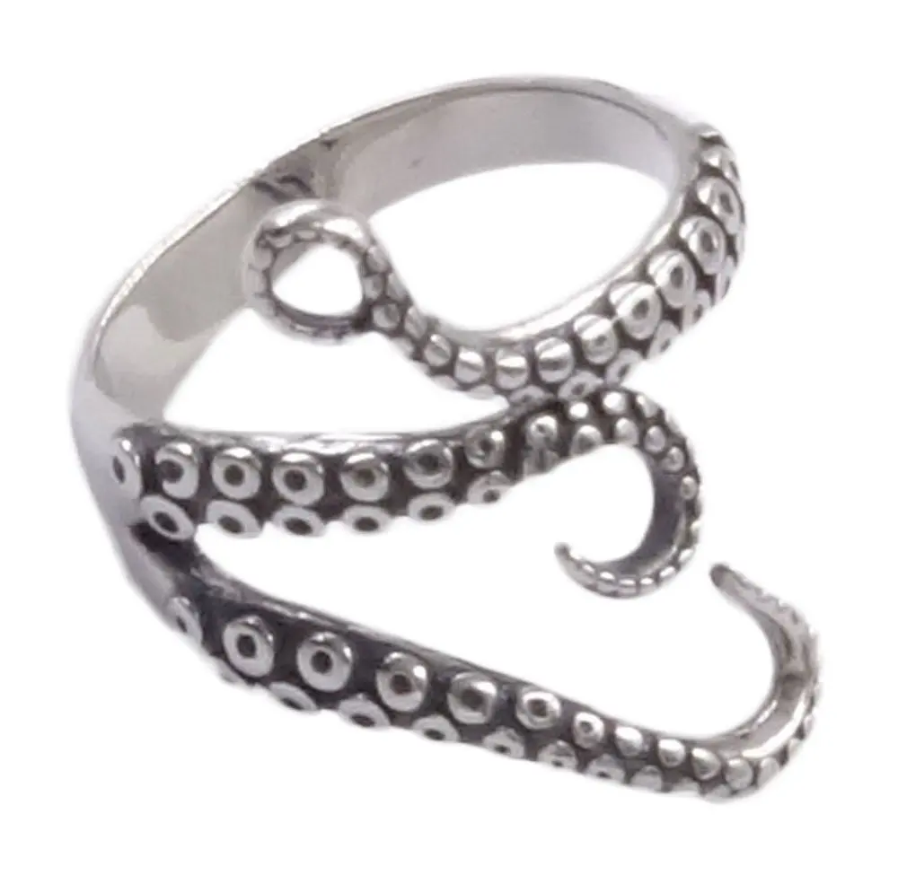 Прямая поставка кольцо с отверстиями в готическом стиле для глубоководного