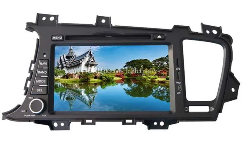 " in-dash автомобильный dvd-плеер с gps(Опт.), USB/SD, AUX, BT/tv, аудио Радио стерео, автомобильный мультимедийный головной убор для kia k5 optima 2011-2012