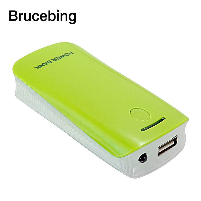 Портативный светодиодный USB 5 в 2x18650 (нет) чехол для внешнего аккумулятора