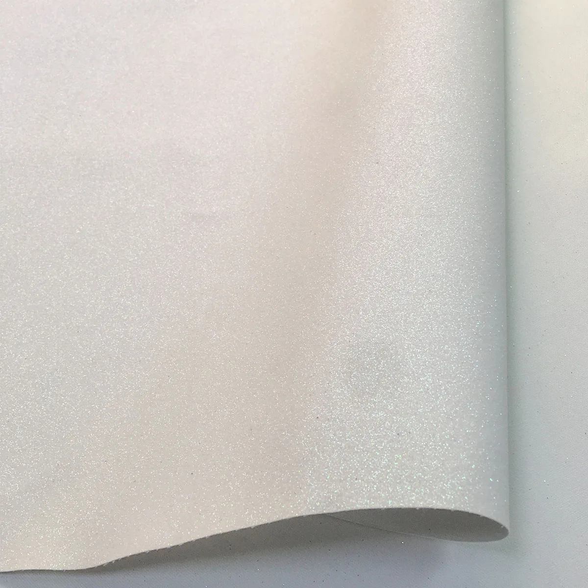 White 20x30cm A4/20x135 см матовый тонкий блеск виниловая ткань Блестящий переливающийся искусственная кожа ремесло DIY Материал Луки Мешок декор обуви - Цвет: White 20x30cm