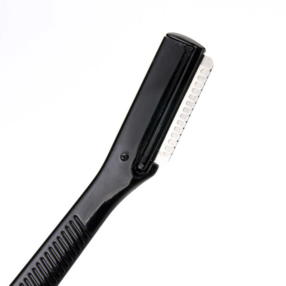 2 шт./лот триммер для бровей Макияж Sharp из нержавеющей стали для бровей ножи волос Revomal скребки формирование бритвы Красота Инструменты