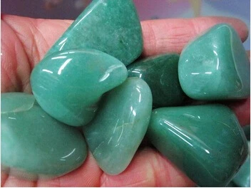Large natural green aventurine gravel stone fish tank pillow flower crystal aquarium decoration pot magnet | Дом и сад